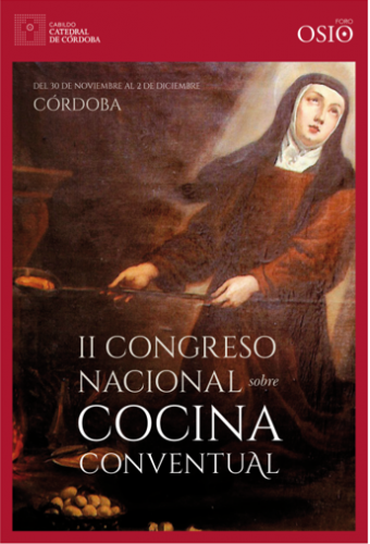 Cartel II Congreso Cocina Conventual